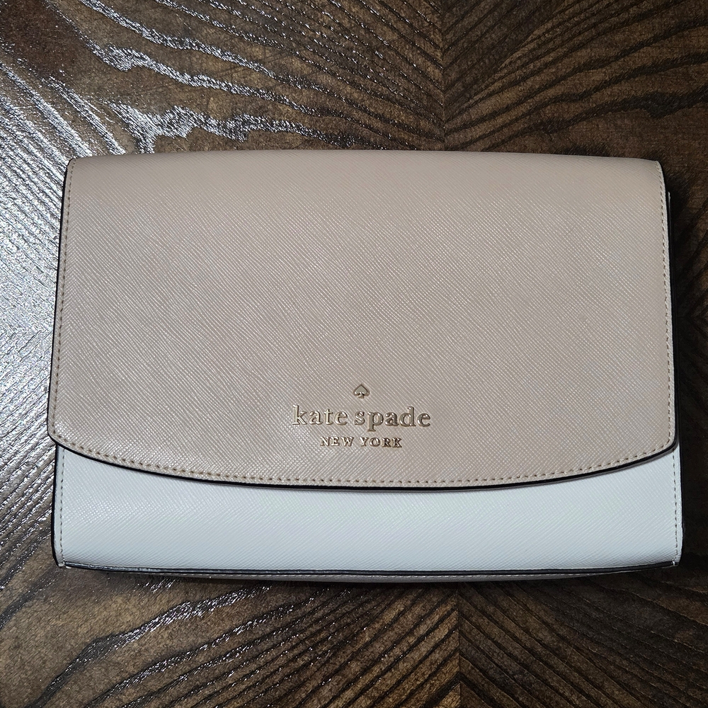 Kate Spade Tan and White Women's Bag